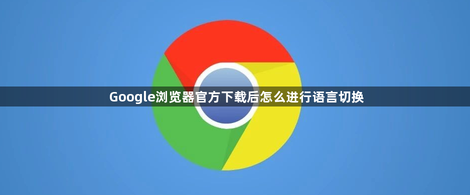 Google浏览器官方下载后怎么进行语言切换1