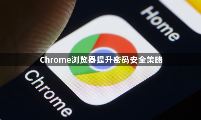 Chrome浏览器提升密码安全策略1