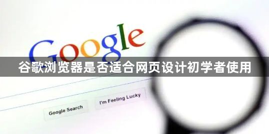 谷歌浏览器是否适合网页设计初学者使用1
