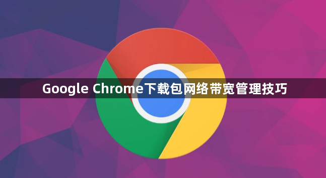 Google Chrome下载包网络带宽管理技巧1