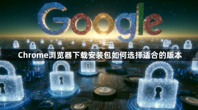 Chrome浏览器下载安装包如何选择适合的版本1