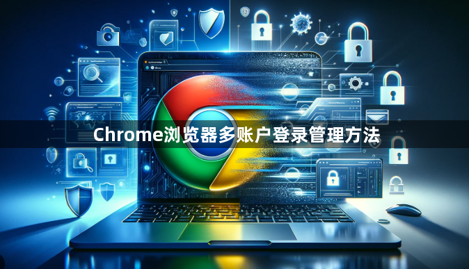 Chrome浏览器多账户登录管理方法1