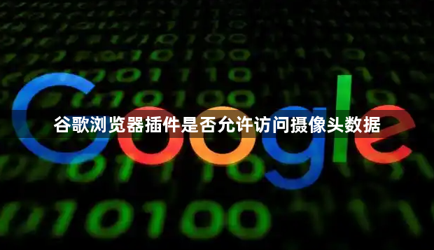 谷歌浏览器插件是否允许访问摄像头数据1