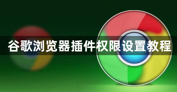 谷歌浏览器插件权限设置教程1