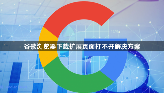 谷歌浏览器下载扩展页面打不开解决方案1