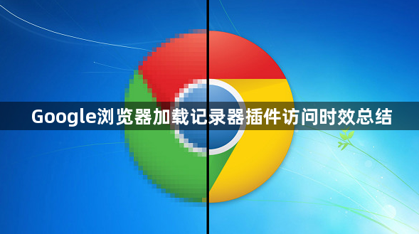 Google浏览器加载记录器插件访问时效总结1