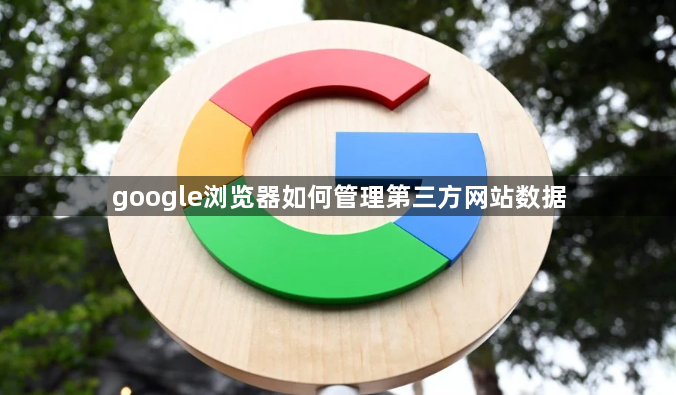 google浏览器如何管理第三方网站数据1