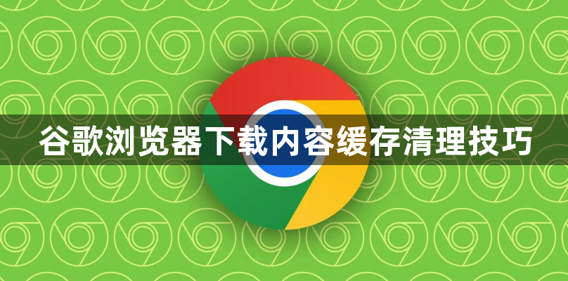 谷歌浏览器下载内容缓存清理技巧1