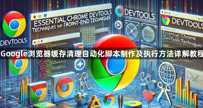 Google浏览器缓存清理自动化脚本制作及执行方法详解教程1