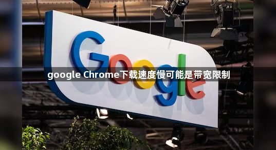 google Chrome下载速度慢可能是带宽限制1