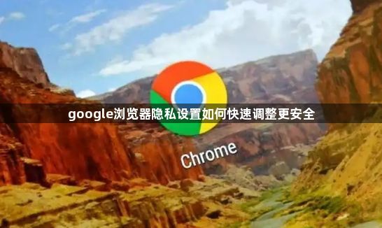 google浏览器隐私设置如何快速调整更安全1