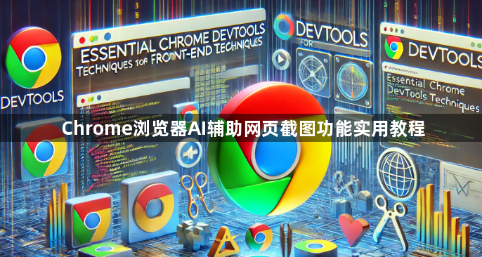Chrome浏览器AI辅助网页截图功能实用教程1