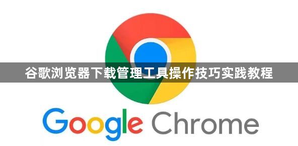 谷歌浏览器下载管理工具操作技巧实践教程1