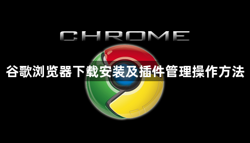 谷歌浏览器下载安装及插件管理操作方法1