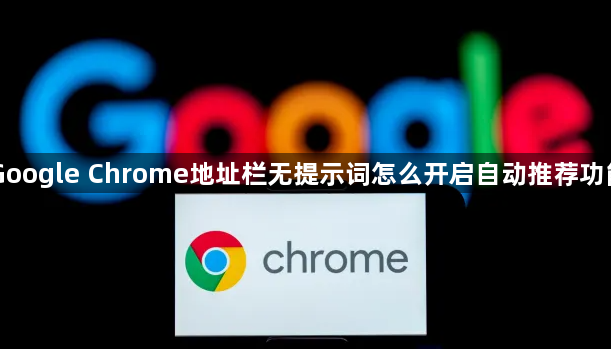 Google Chrome地址栏无提示词怎么开启自动推荐功能1
