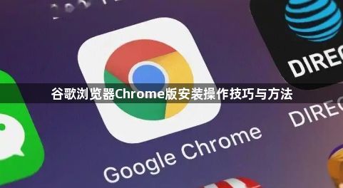谷歌浏览器Chrome版安装操作技巧与方法1