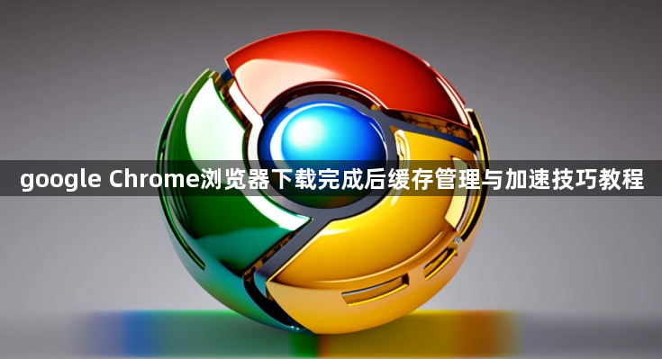 google Chrome浏览器下载完成后缓存管理与加速技巧教程1