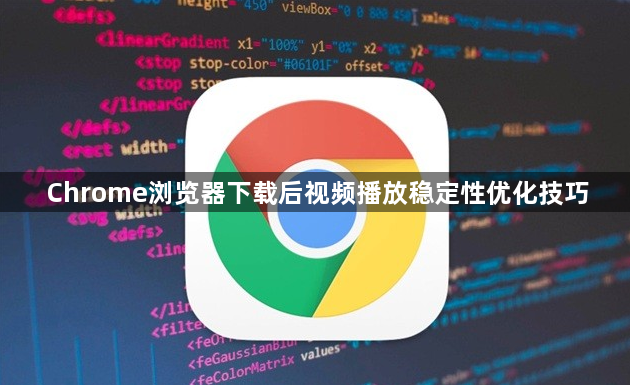 Chrome浏览器下载后视频播放稳定性优化技巧1