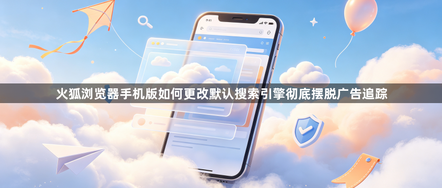 火狐浏览器手机版如何更改默认搜索引擎彻底摆脱广告追踪1