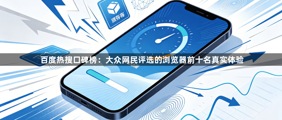 百度热搜口碑榜：大众网民评选的浏览器前十名真实体验1