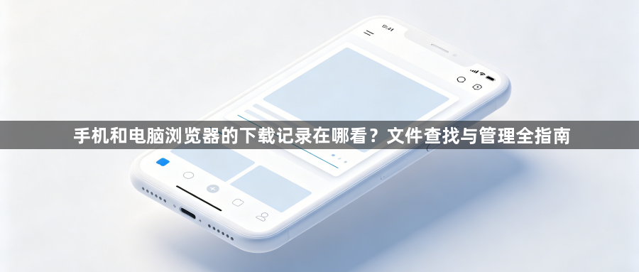 手机和电脑浏览器的下载记录在哪看？文件查找与管理全指南1