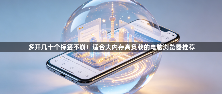 多开几十个标签不崩！适合大内存高负载的电脑浏览器推荐1