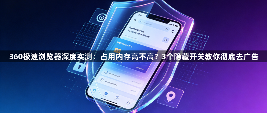 360极速浏览器深度实测：占用内存高不高？3个隐藏开关教你彻底去广告1