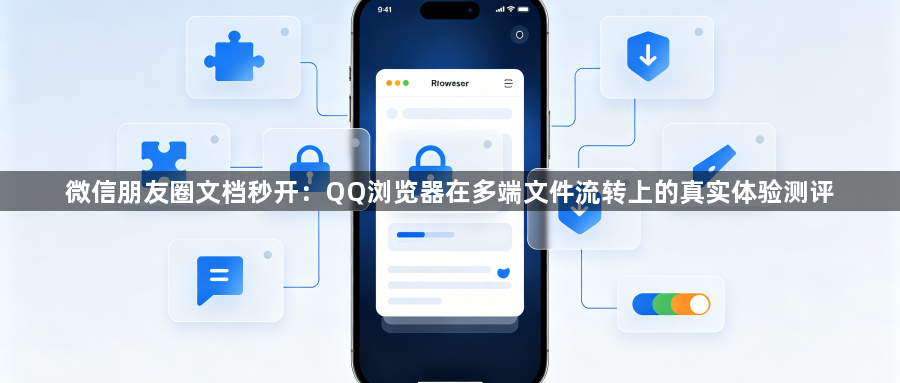 微信朋友圈文档秒开：QQ浏览器在多端文件流转上的真实体验测评1