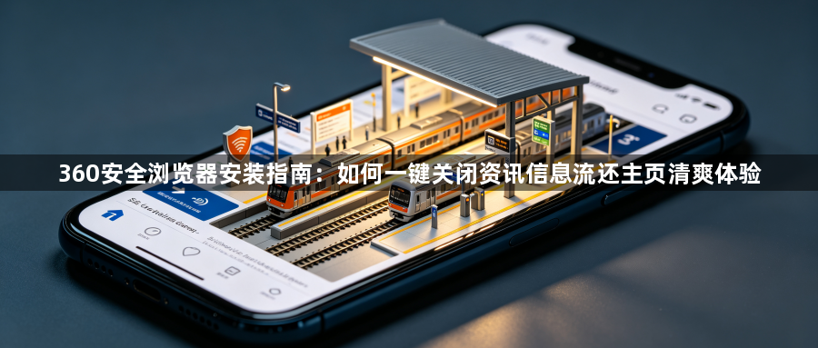 360安全浏览器安装指南:如何一键关闭资讯信息流还主页清爽体验1