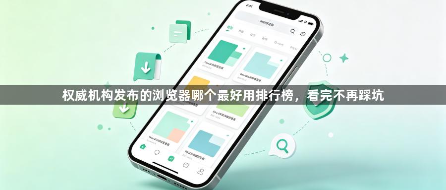 权威机构发布的浏览器哪个最好用排行榜,看完不再踩坑1