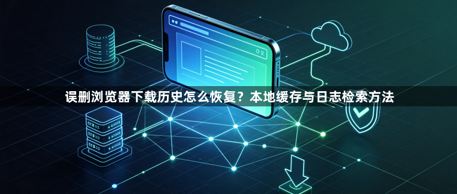 误删浏览器下载历史怎么恢复?本地缓存与日志检索方法1