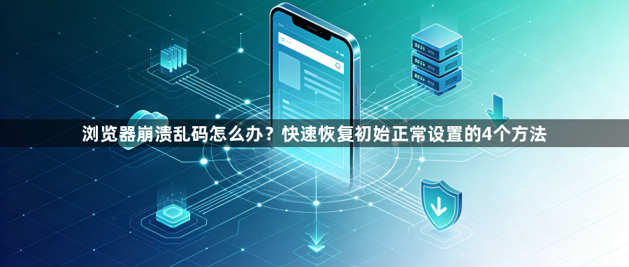 浏览器崩溃乱码怎么办？快速恢复初始正常设置的4个方法1