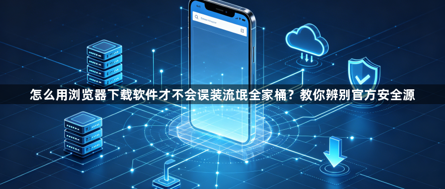 怎么用浏览器下载软件才不会误装流氓全家桶?教你辨别官方安全源1