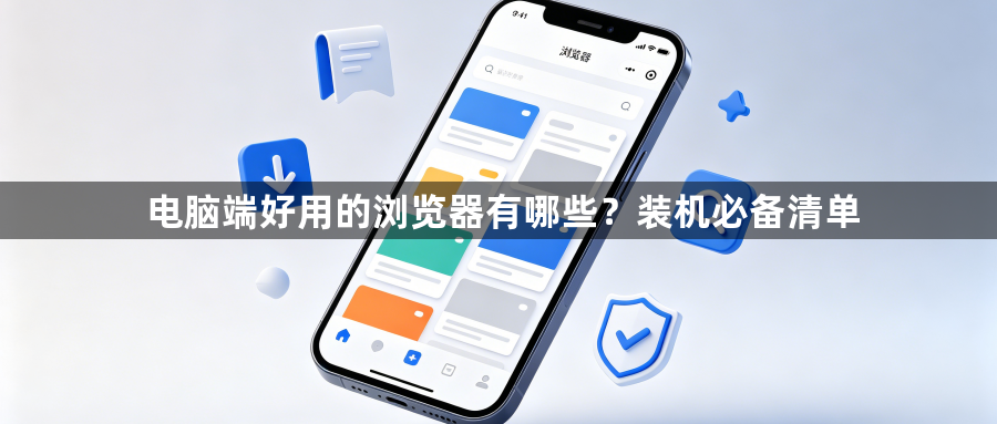电脑端好用的浏览器有哪些？装机必备清单1