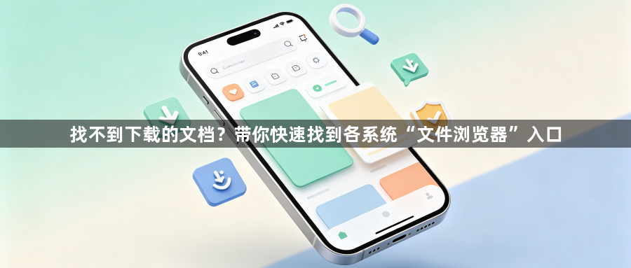 找不到下载的文档？带你快速找到各系统“文件浏览器”入口1